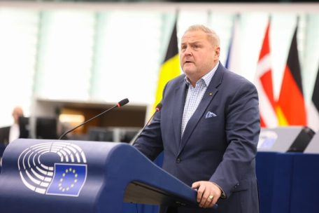 Riho Terras, MdEP, EVP-Fraktion/Estland, stellvertretender Vorsitzender des Sicherheits- und Verteidigungsausschusses