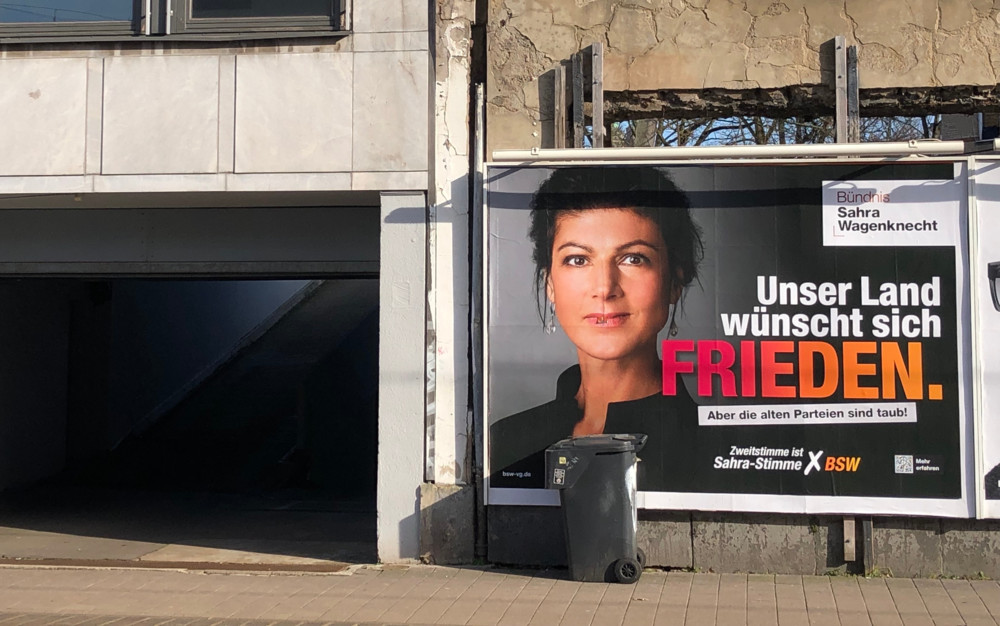 Deutschland / Wie der Wahlkampf von BSW und Linkspartei im westdeutschen Sonderfall Saarland läuft