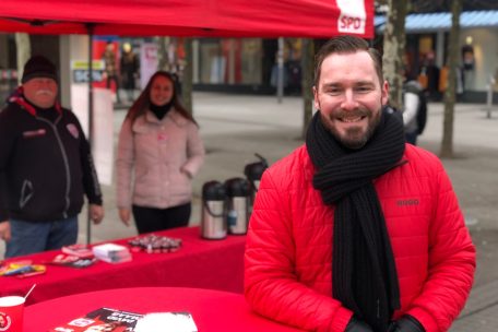 Polizist und Gewerkschafter: SPD-Kandidat David Maaß