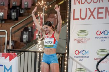 Leichtathletik / Nach langer Verletzungspause ist Victoria Rausch wieder froh, Wettkampfluft zu schnuppern