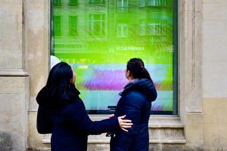 „Bewegen Sie sich mit der Stadt“, lautet die zentrale Botschaft des interaktiven Projekts „Ondulations“