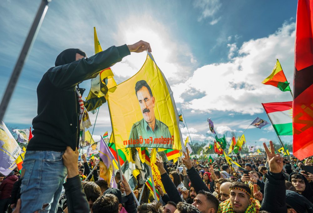 Türkei / Inhaftierter Kurdenführer Öcalan verkündet Auflösung der PKK