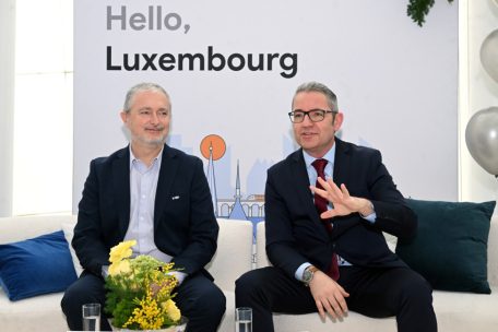 Yves Le Traon und Anthony Cirot