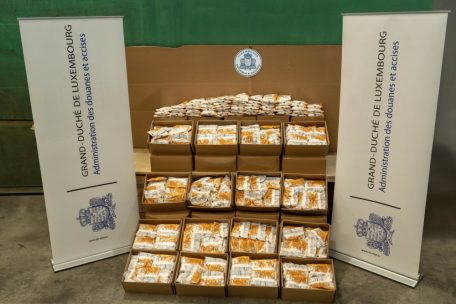 Cargo Center / 508 Kilo Kokain in Speisestärke versteckt: Zoll meldet größten Drogenfund im Luftfrachtbereich in Luxemburg