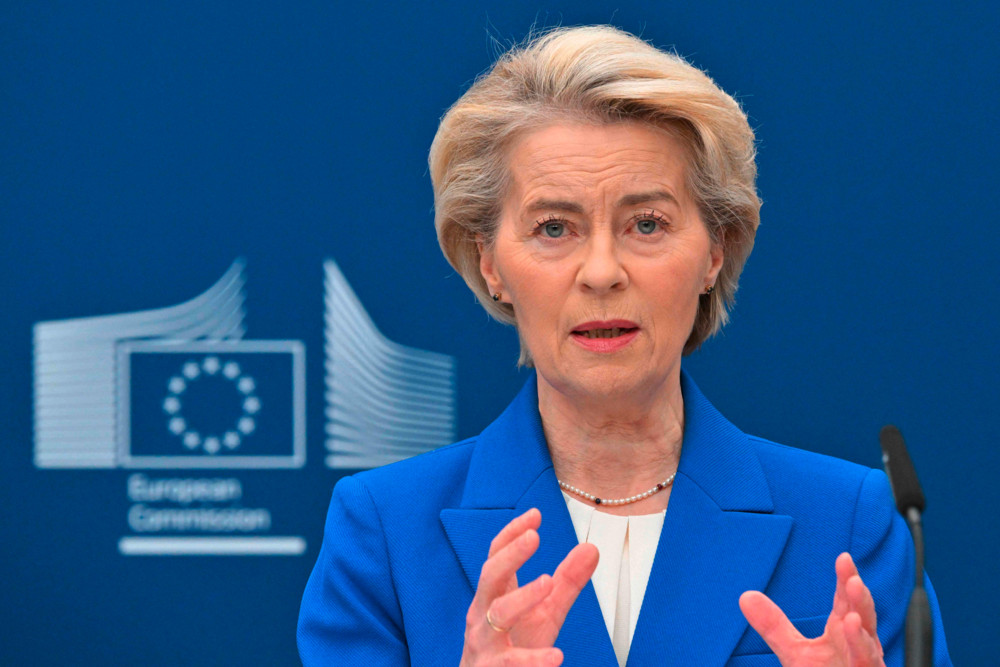 Europa / EU-Kommissionspräsidentin von der Leyen schlägt Milliarden-Plan zur Wiederaufrüstung vor