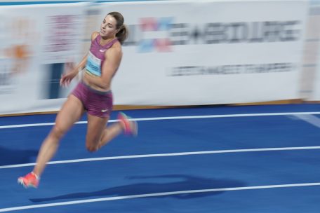 Leichtathletik / Von fünf auf eins: Start der Hallen-EM mit Patrizia Van der Weken
