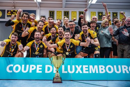 Volleyball-Pokalsieger bei den Herren: der VC Strassen