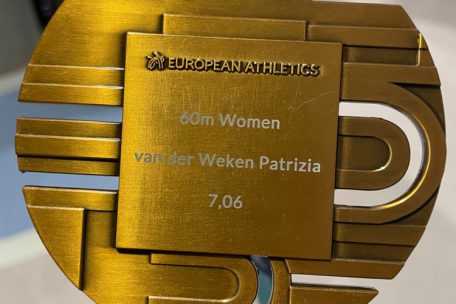 Patrizia Van der Wekens Bronzemedaille
