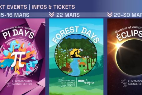 Differdingen / Luxembourg Science Center organisiert drei Events für Hobbywissenschaftler