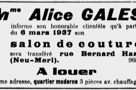 L’histoire du temps présent / Alice Gales, stille Heldin des Widerstands