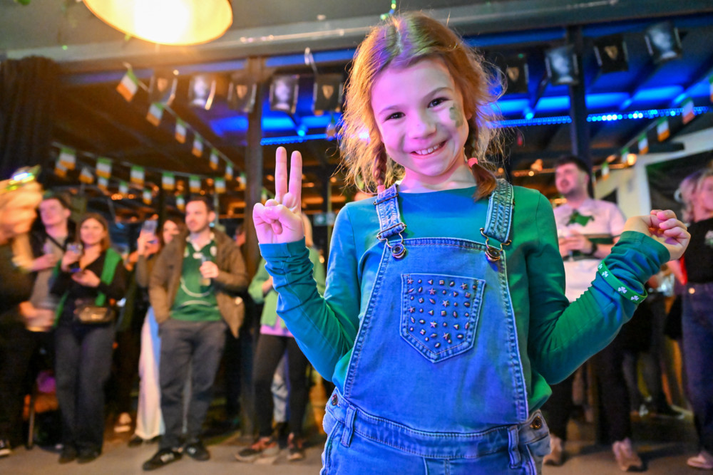 Irischer Nationalfeiertag / Luxemburg feiert in Shamrock-Grün
