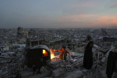 Nahostkonflikt / Israels Armee greift wieder im Gazastreifen an