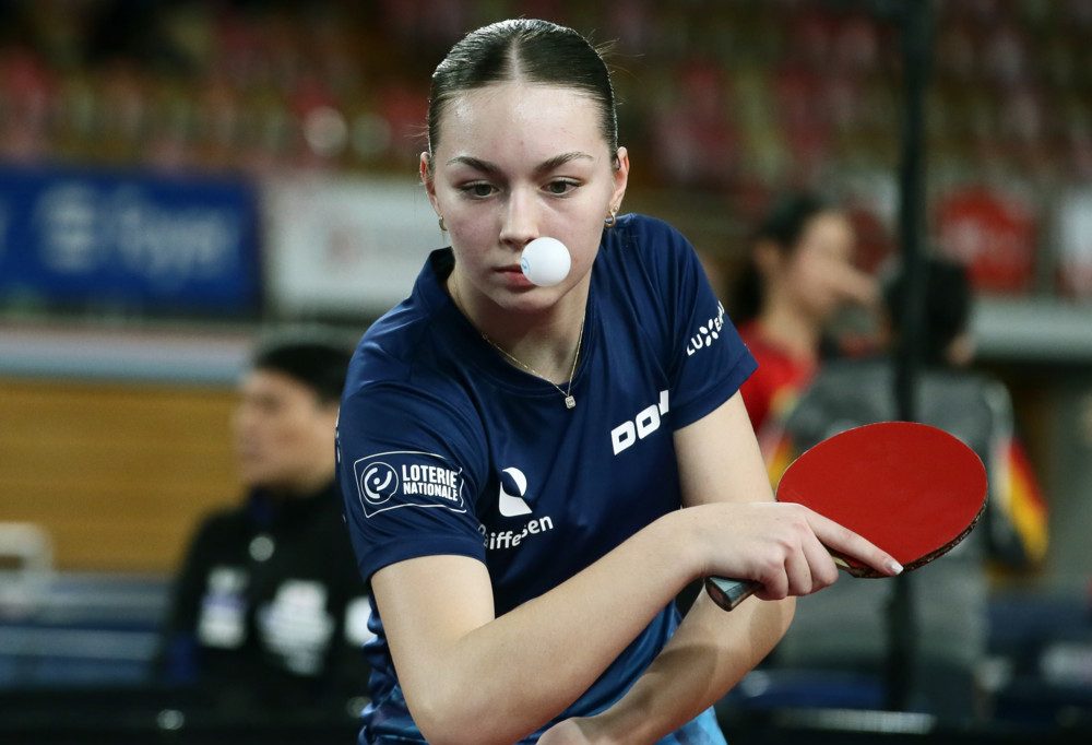 Tischtennis-Landesmeisterschaft / Vererbtes Talent: Enisa Sadikovic will ihrer Mutter nacheifern