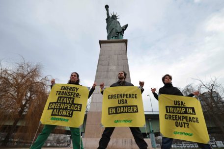 Schadensersatzklage / Greenpeace soll US-Pipelinebetreiber hunderte Millionen Dollar zahlen