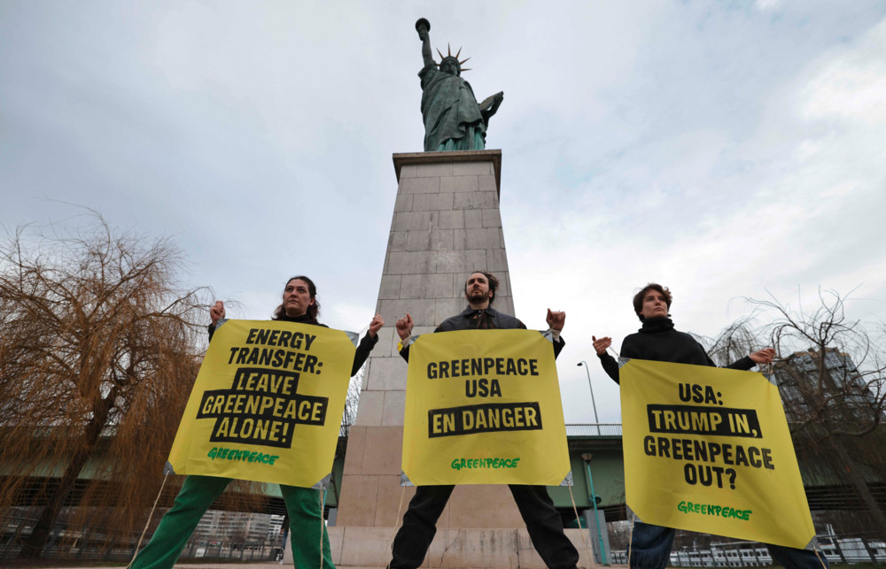 Schadensersatzklage / Greenpeace soll US-Pipelinebetreiber hunderte Millionen Dollar zahlen