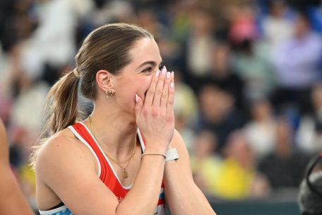 Leichtathletik-WM / Das nächste Edelmetall: Patrizia Van der Weken gewinnt Bronzemedaille