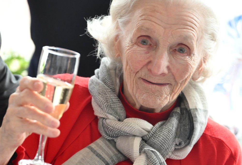 Mayou Delrez ist 100 / Das Geheimnis eines langen Lebens: „Weißwein, aber nicht vor Mittag“