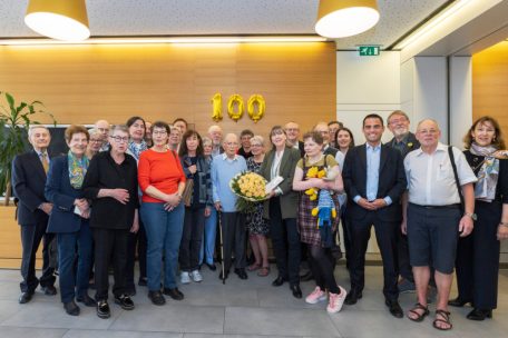 Am 21.3.1925 geboren wurde Paul Pierre Joseph Louis Fischer, dessen 100. Geburtstag am Freitag in großer Runde in der Hauptstadt gefeiert wurde.