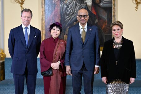 Staatsbesuch / 50 Jahre diplomatische Beziehungen: Präsident von Singapur ist zu Gast in Luxemburg