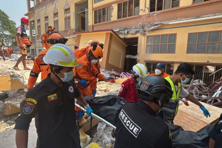 Myanmar / Zahl der Toten nach Erdbeben steigt auf 2.700