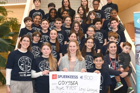 500 Euro sammelten die Cycle-4-Schüler aus der Wobrécken-Schule für Odyssea