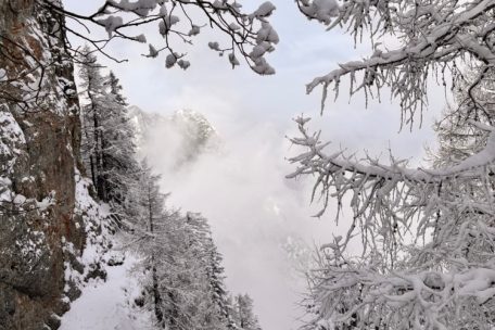 So ähnlich wird es auch am Mont Blanc aussehen