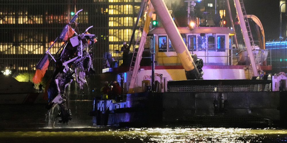 USA / Sechs Menschen sterben bei Hubschrauberabsturz in New York