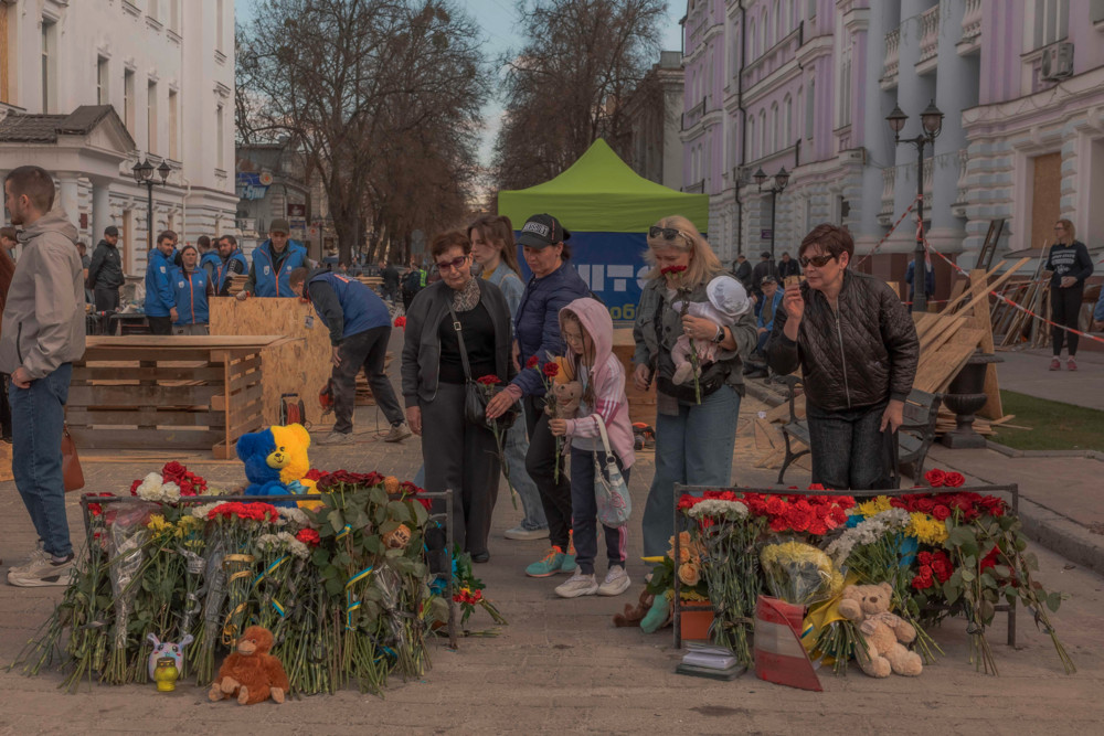 Ukraine-Krieg / Russland behauptet, Raketenangriff auf Sumy galt ukrainischen Offizieren