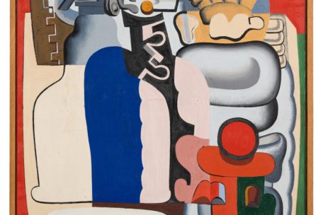 Le Corbusier als Maler: &bdquo;Nature morte au siphon&ldquo; (1928, &Ouml;l auf Leinwand 134 &times; 115 &times; 7 cm), Fondation Le Corbusier, Paris