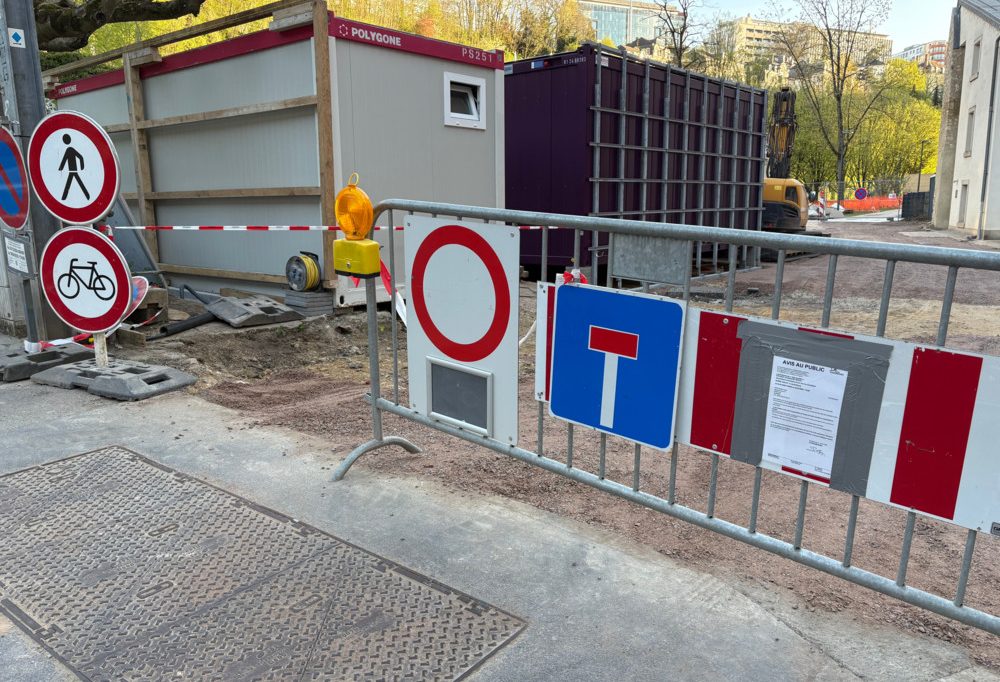 Grund / Spaziergang ade: Seit zwei Wochen ist der Zugang zum Petruss-Park verboten