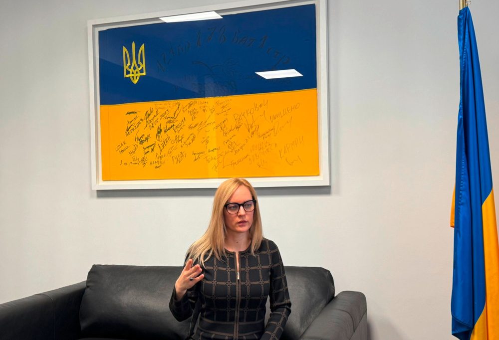 Interview / Botschafterin Natalia Anoshyna: „Die Ukraine will den Krieg so schnell wie möglich beenden“