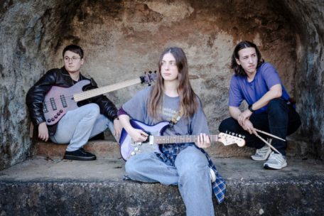 V.l.: Maël Fontana, Lilou Sour und Tom Schronen