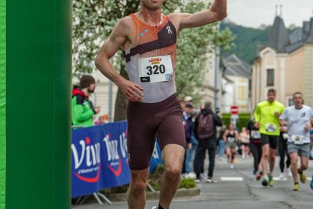 Charel Grethen überquerte als Erster die Ziellinie