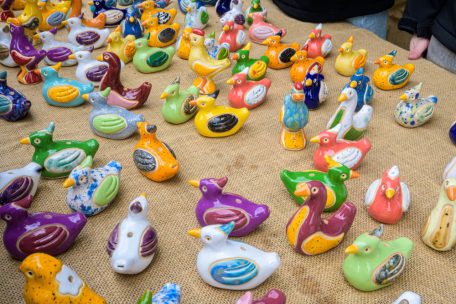 Die Pfeifen waren in allen Formen und Farben zu entdecken