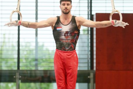 Quentin Brandenburger verpasste Gold an den Ringen nur ganz knapp
