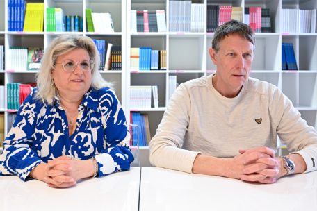 Clarisse Amador und Gérard Scheiwen setzen sich bei Luxorr für den Schutz von Texten, Bildern und Fotos ein
