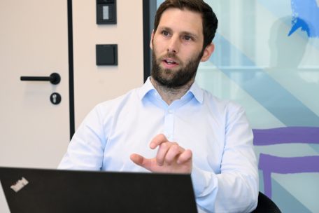 Philipp Henger, Projektmanager des „Cadastre de Commerce“