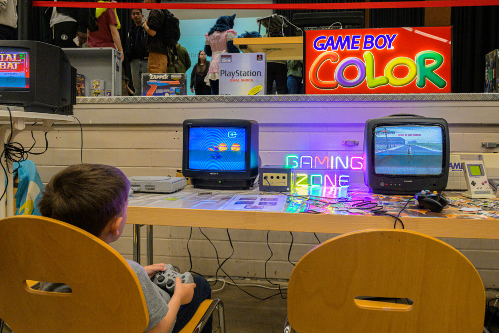 Fotogalerie / Beim „Gaming Day“ in Schifflingen kommen Zockerherzen allen Alters auf ihre Kosten