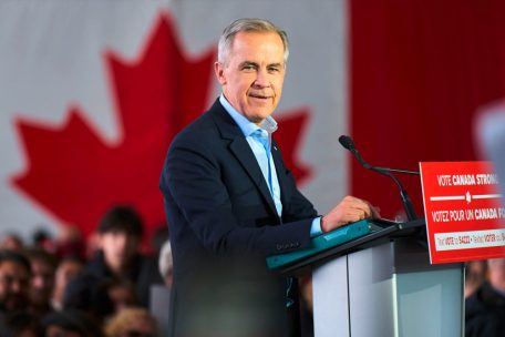 Kanada / Im Schatten von Trump: Premier Carney geht als Favorit in die Parlamentswahlen