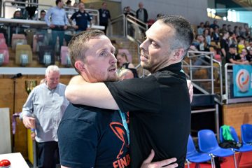 Handball / Wenn beste Freunde für einen Tag zu Rivalen werden: Dan Mauruschatt und Mikel Molitor