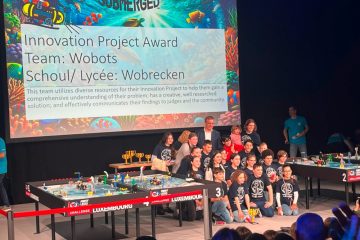 First Lego League / „Wir sind sehr stolz“: Wobrécken-Schule mit Innovationspreis ausgezeichnet