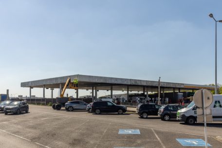 Aire de Berchem / Nun also doch: Q8 übernimmt Luxemburgs größte Tankstelle beiderseits der A3