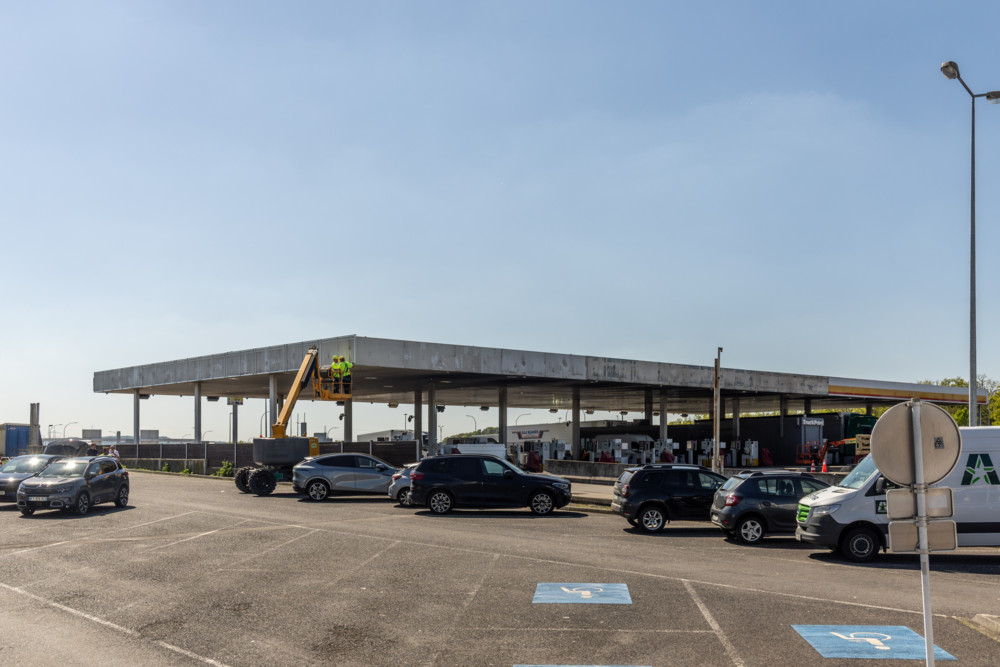 Aire de Berchem / Nun also doch: Q8 übernimmt Luxemburgs größte Tankstelle beiderseits der A3