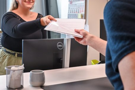 Die Rezeption des OGBL ist per Mail und Telefon erreichbar – oder persönlich