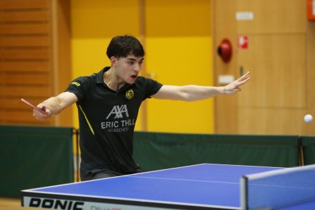 Tischtennis / Hostert/Folschette vor dem Triple-Double