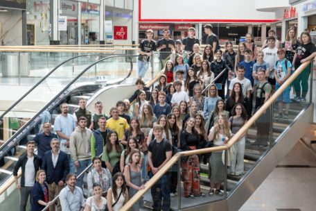 In eigener Sache / Pressefreiheit zum Anfassen: 80 Schüler besuchen das Tageblatt