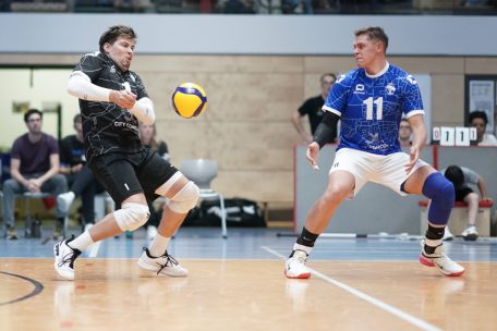 Jared Schubert (l.) und Bartringen wollen ihre zweite Chance nutzen