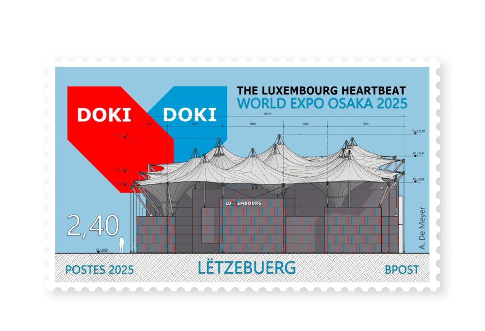 Post / Neue Briefmarken: Osaka, Schengen, LUGA und die Römer