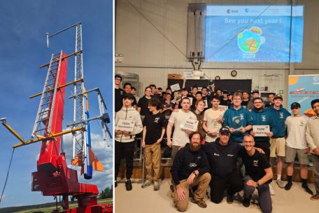 DIY-Raumfahrt / Luxemburger Schüler schießen Dosensatelliten in luftige Höhen