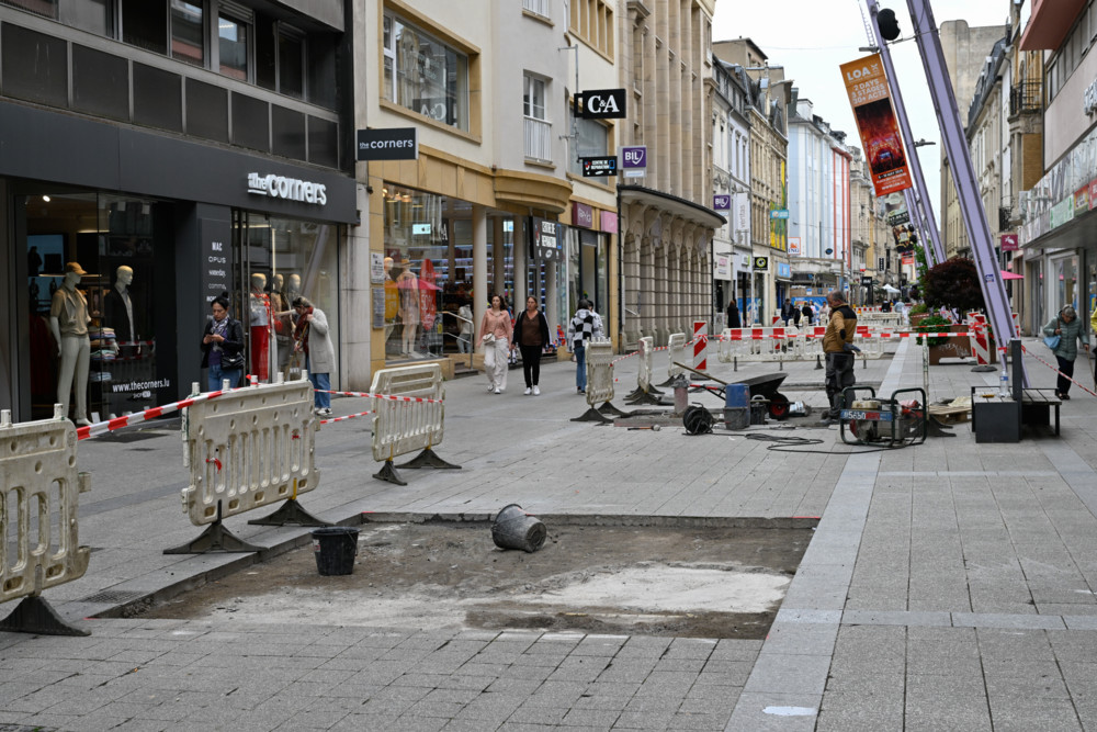 Flickenteppich / Escher Alzettestraße wird „aufgehübscht“: Baustelle bis zum 16. Mai